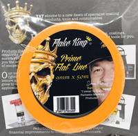 Flake King Prime Flat Line Orange Tape 9mm x 50m