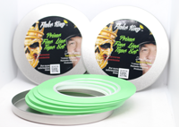 Flake King Prime Green Flex Fine Line Tape Presentation Tin (4 x assorted tapes)