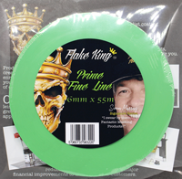 Flake King Prime Green Flex Fine Line Tape 6mm x 55m