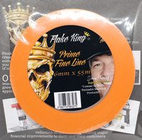 Flake King Prime Orange Flex Fine Line Tape 6mm x 55m