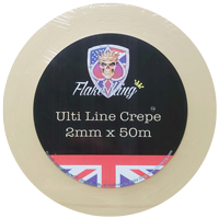 Flake King Ulti Line Crepe Fine Line Tape 2mm x 50m