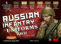 LifeColor Russian Uniforms WWII Set