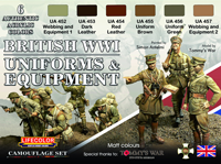 LifeColor British WWI Uniforms & Equipment set