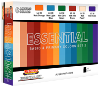 LifeColor Essential Basic & Primary Colours Set 2 (Matt)