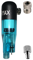 Sparmax moisture trap with MAC Valve and Paasche airbrush adapter and Paasche hose adapter